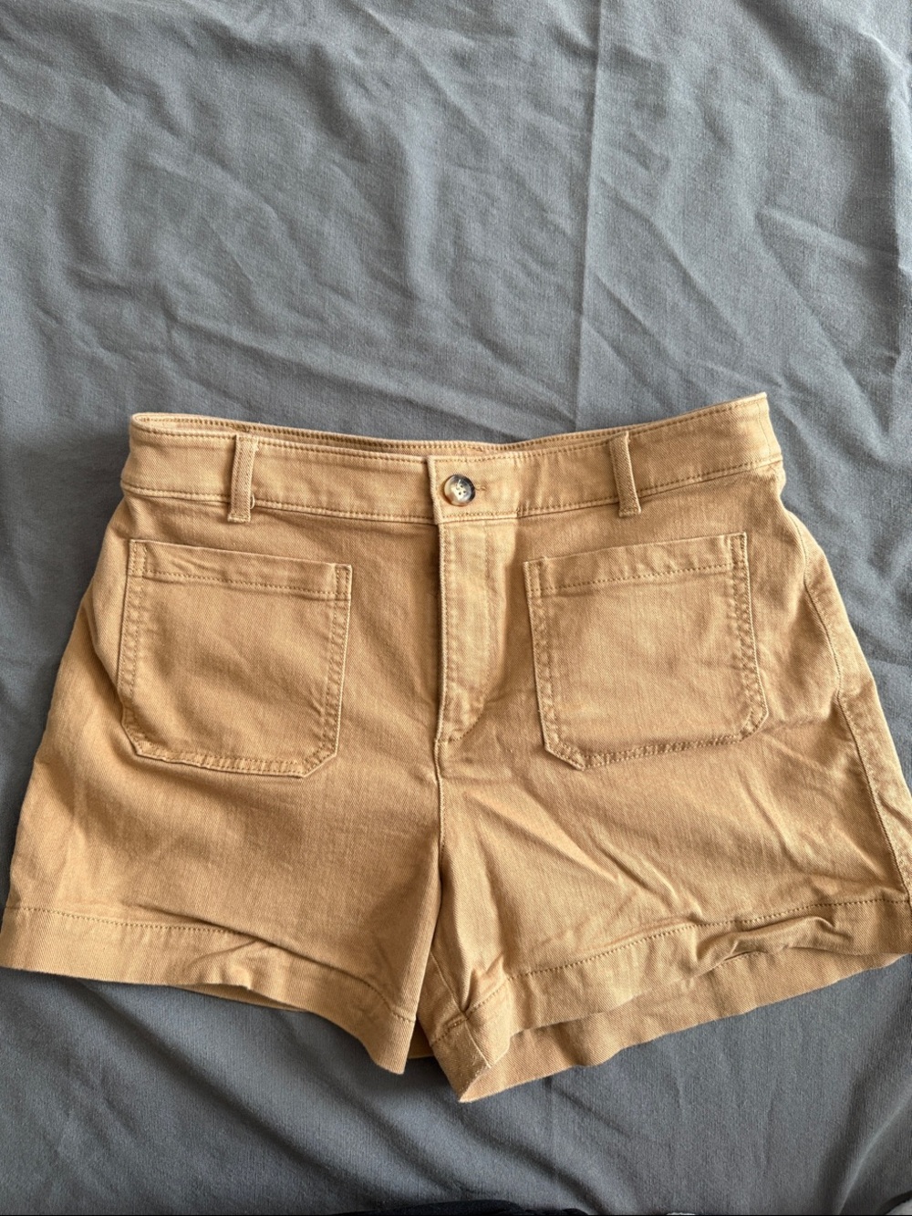 LOFT Palmer Shorts-Dark Khaki Shorts